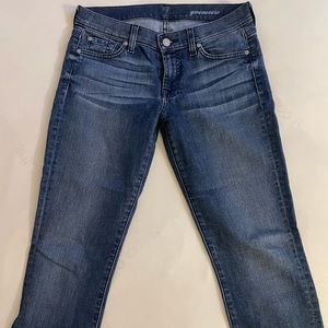 7 for mankind straight cut jeans